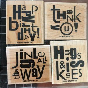 Stampin’ Up! GREETINGS - Alphabet Soup